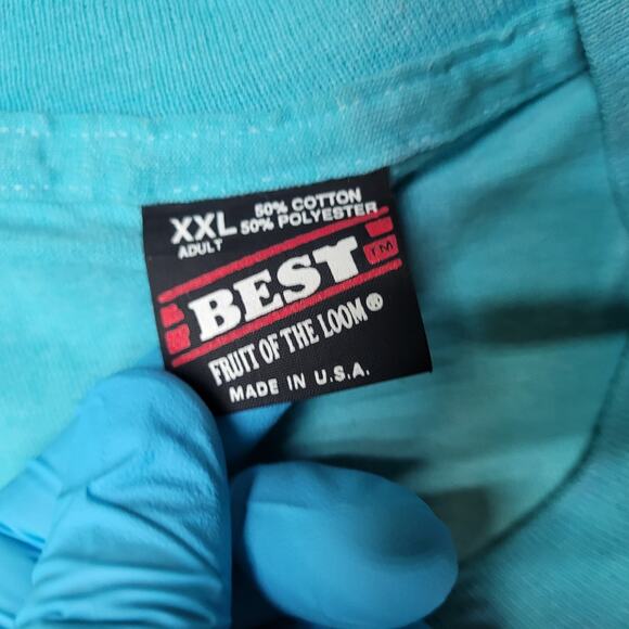 Vintage 90s Tie-Dye T-Shirt Mens XXL Single Stitch USA Made Hippie - Picture 10 of 10